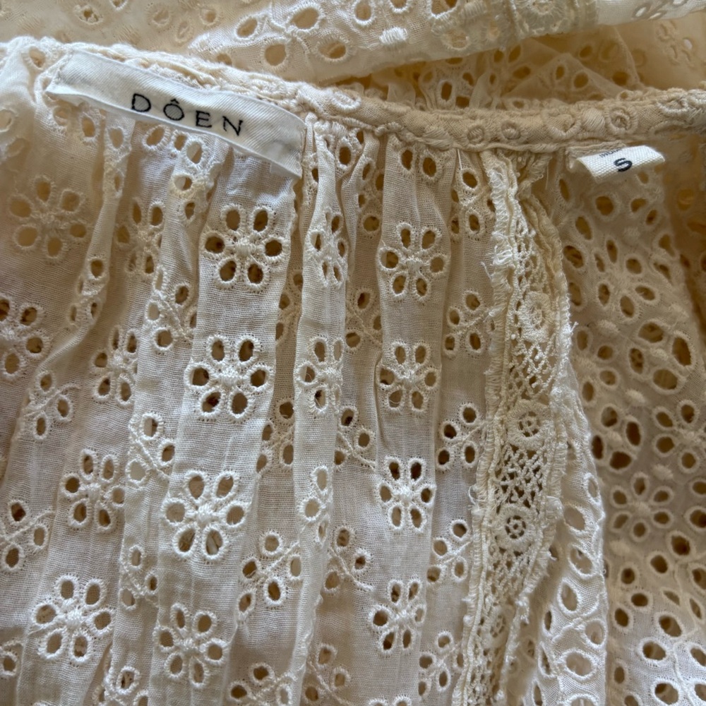 Doen Cream Lace Maxi Dress - Picture 4 of 4